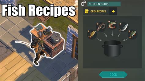 Every Fish Recipe Revealed: (Secret Buffs) Last Day on Earth.
